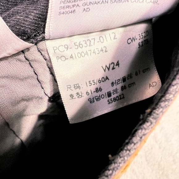 Levi’s ribcage button up shorts womens size 24 - Picture 6 of 9